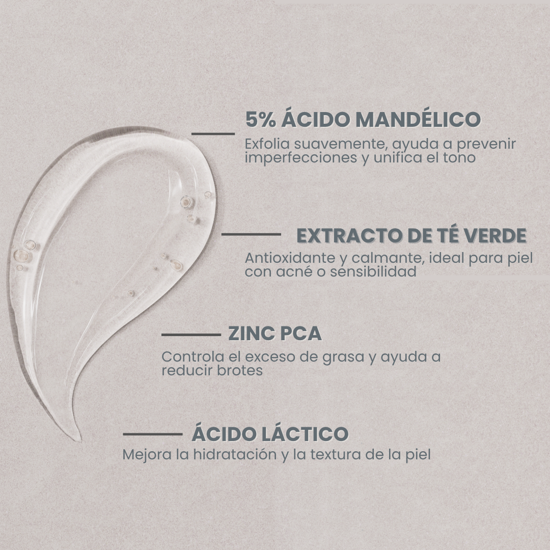 Mandelic Clear - Suero exfoliante anti-imperfecciones
