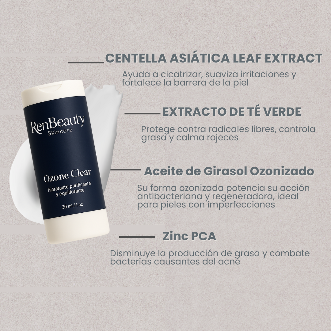 Ozone Clear Hidratante purificante y equilibrante